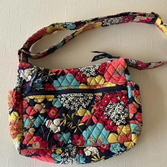 Vera Bradley Multicolor Quilted Shoulder Bag - Picture 3 of 4